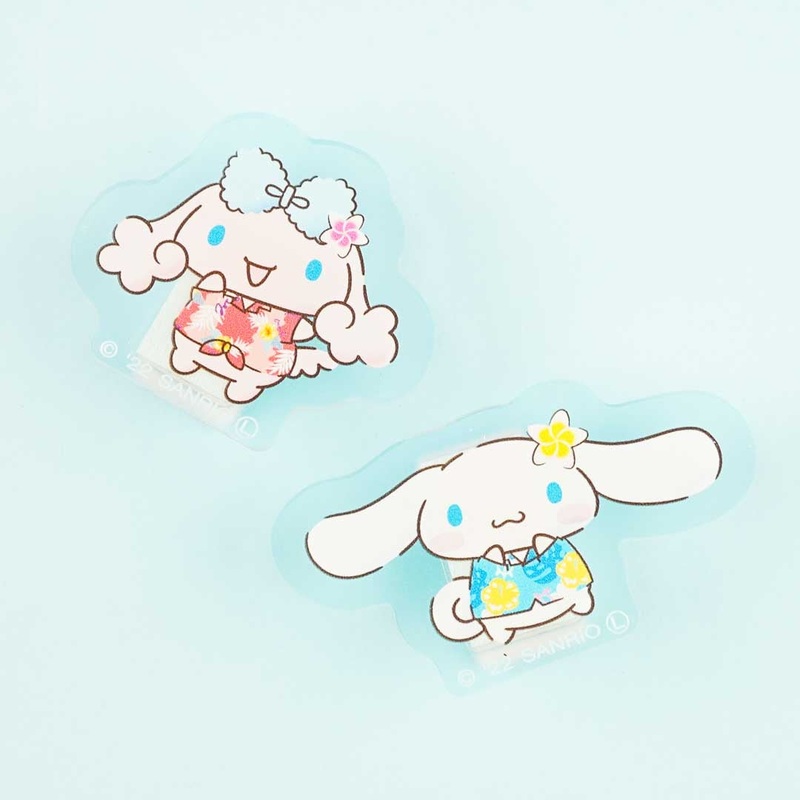 Cinnamoroll & Poron Summer Vacation Memo Clip Set - 2 pcs