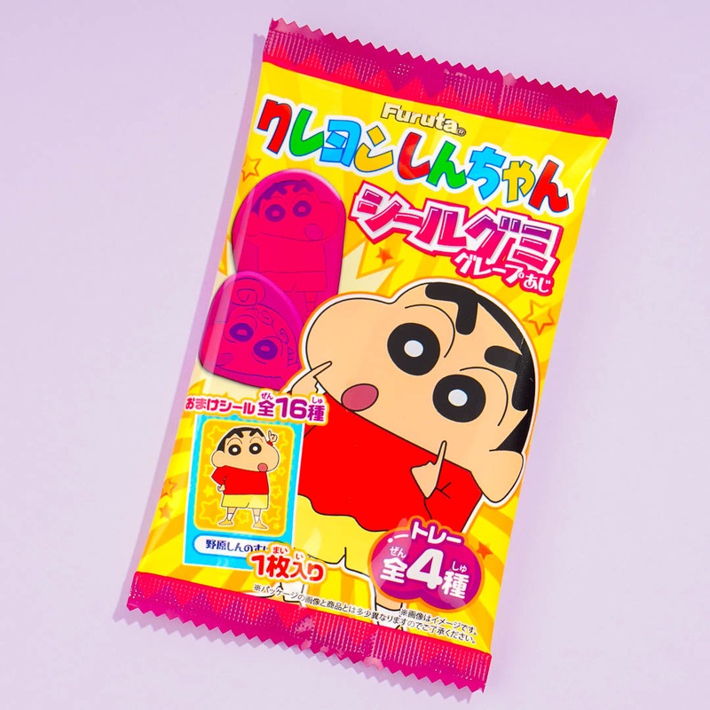 Crayon Shin-Chan Gummy With Sticker