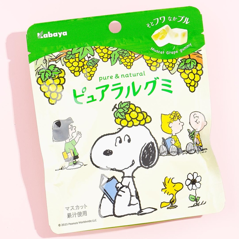 Kabaya x Snoopy Pureral Gummy - Muscat