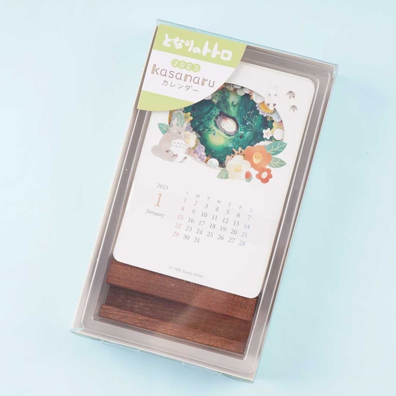 My Neighbor Totoro 2023 Kasanaru Desktop Calendar