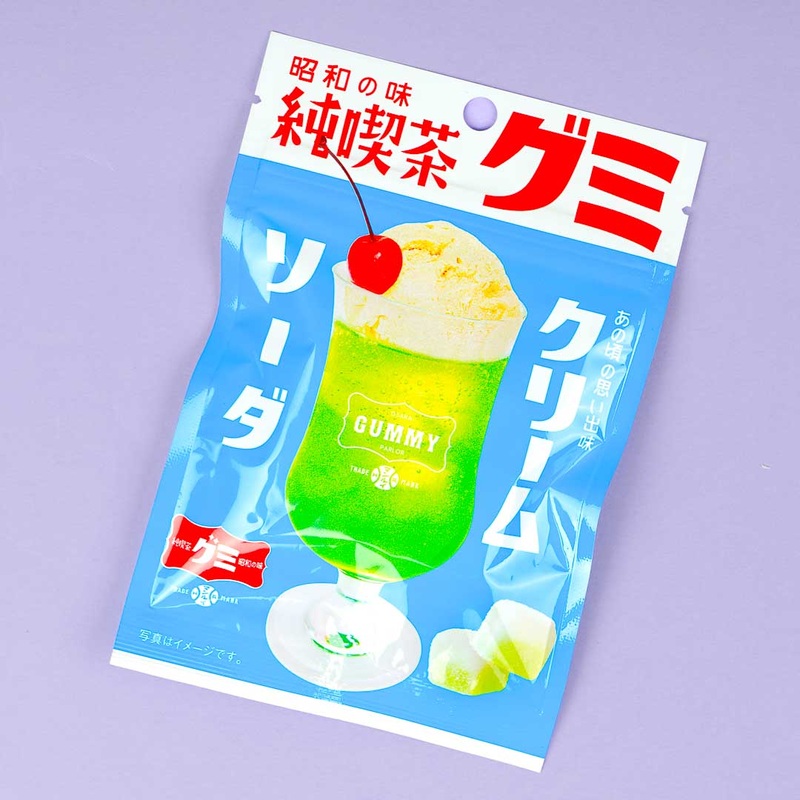 Showa No Aji Jun Cafe Gummy - Cream Soda