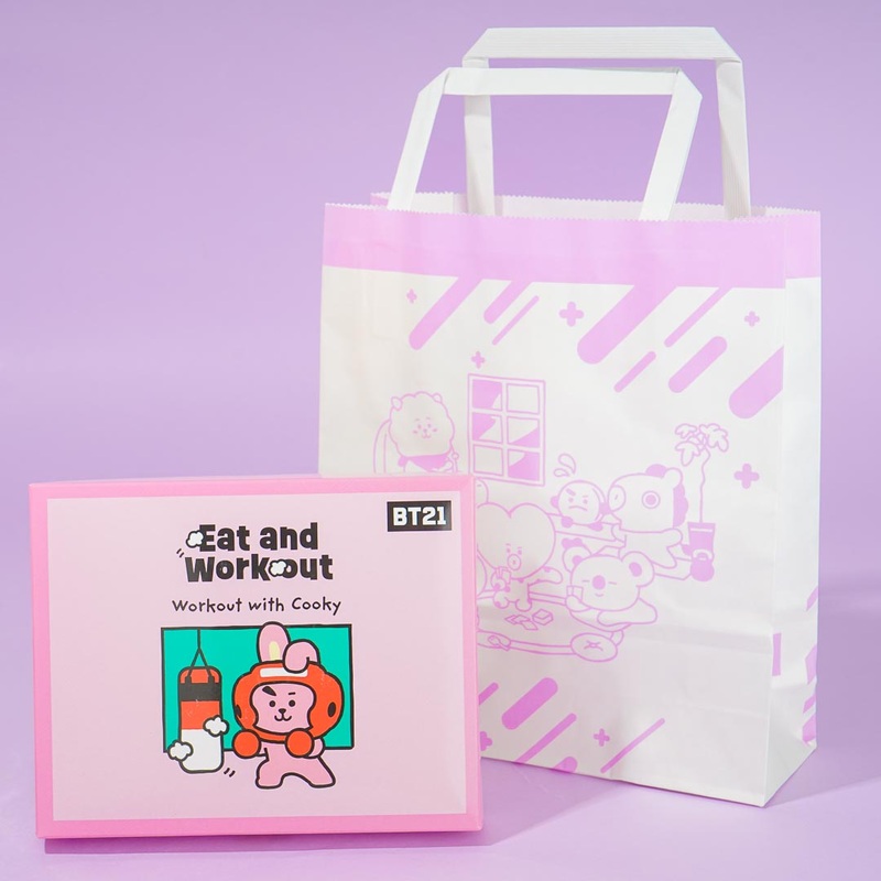 BT21 Candy & Chocolate Box with Gift Bag - Cooky