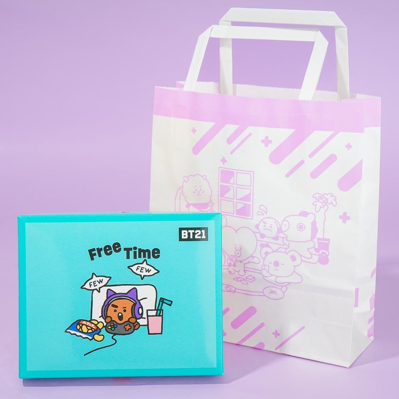 BT21 Candy & Chocolate Box with Gift Bag - Shooky