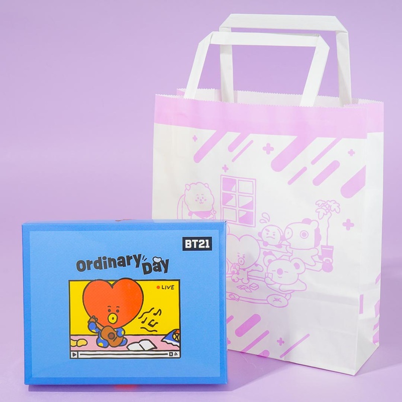 BT21 Candy & Chocolate Box with Gift Bag - Tata