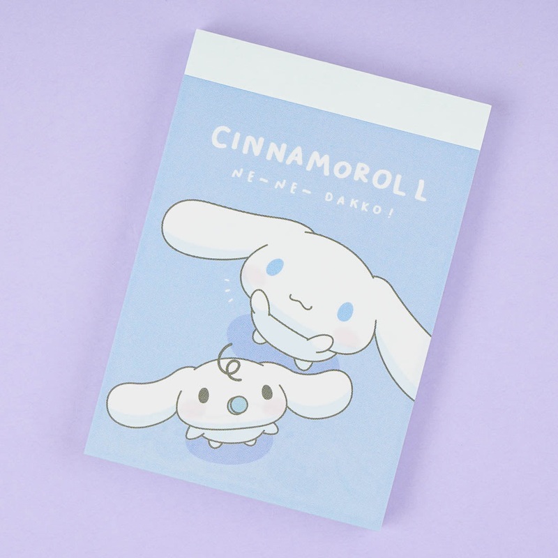 Cinnamoroll Ne Ne Dakko Mini Memo Pad