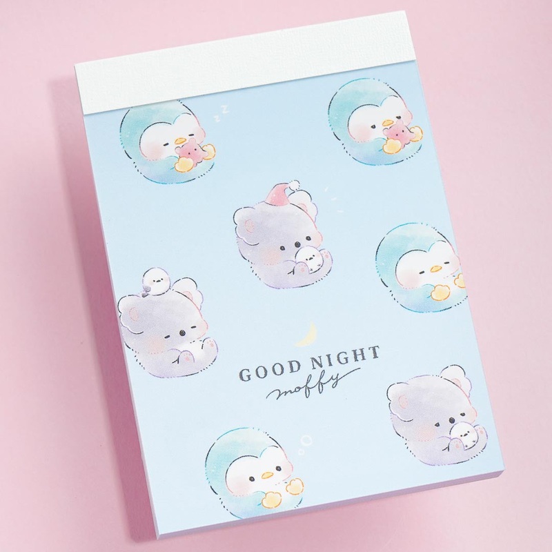 Good Night Moffy Mini Memo Pad