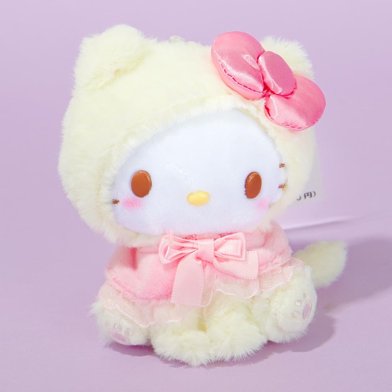 Hello Kitty Dressed-Up Cat Plushie Charm