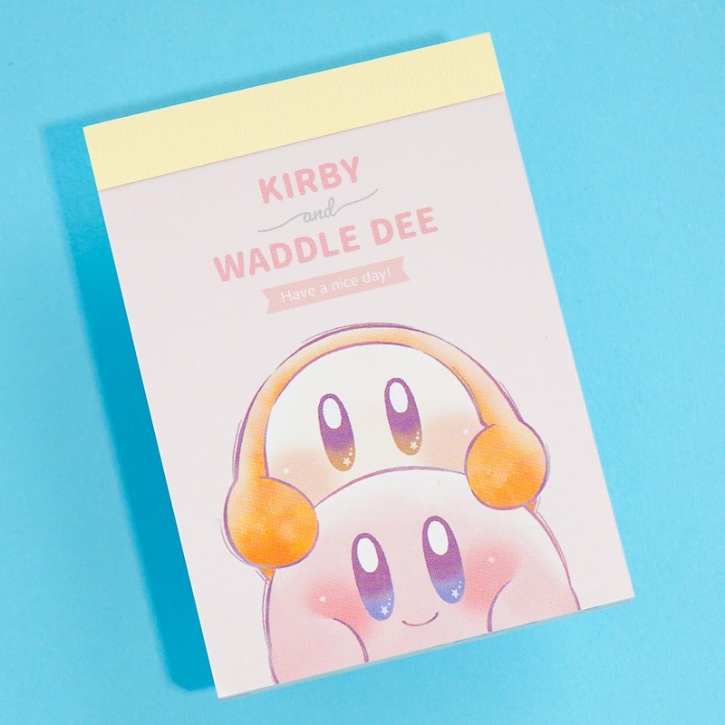 Kirby and Waddle Dee Mini Memo Pad