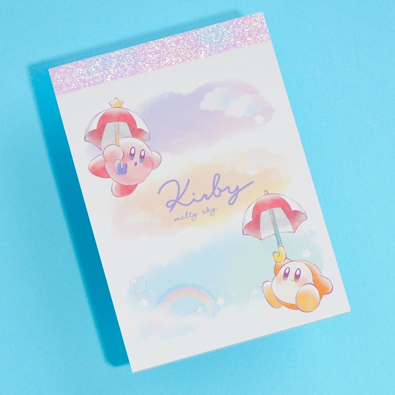 Kirby Melty Sky Mini Memo Pad