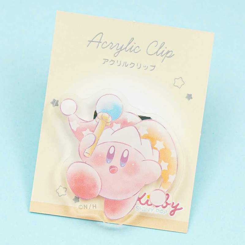 Kirbys Dream Land Jester Acrylic Clip
