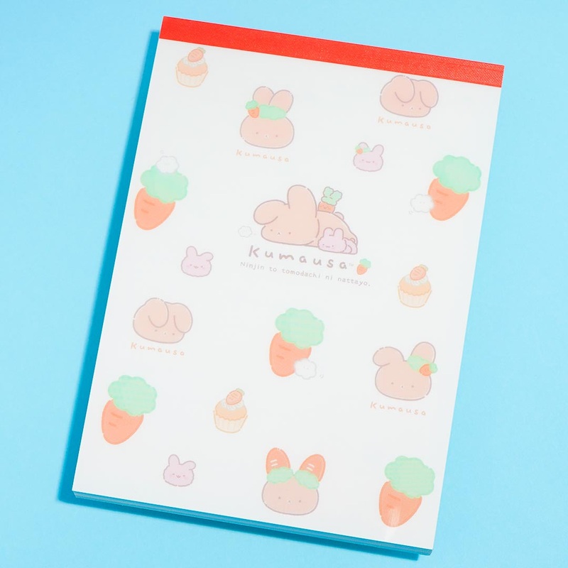 Kumausa Tomodachi Memo Pad