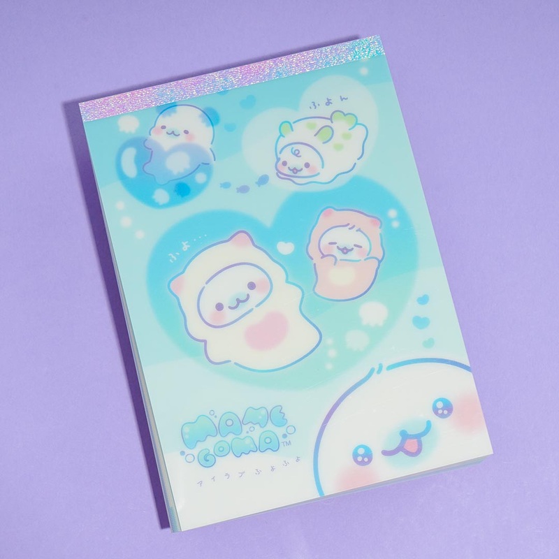 Mamegoma Bubbly Heart Memo Pad
