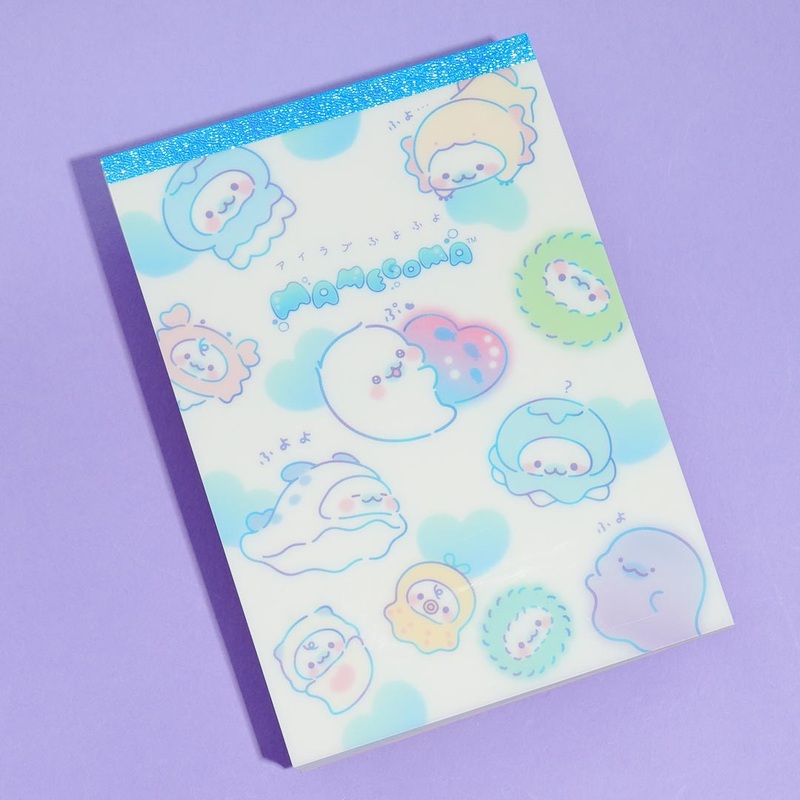 Mamegoma Heartful Sea Memo Pad