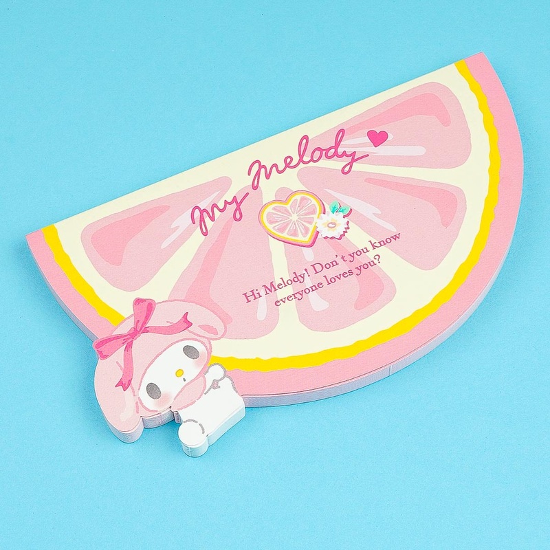 My Melody Fruit Slice Memo Pad