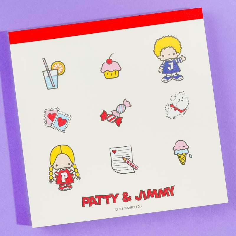Patty & Jimmy Retro Sanrio Memo Pad