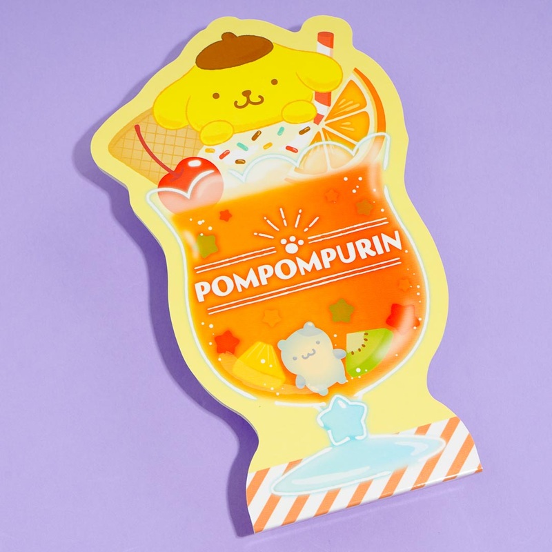 Pompompurin Cream Soda Die-Cut Memo Pad