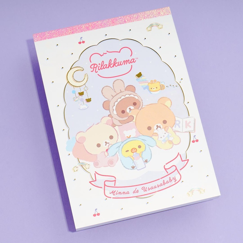 Rilakkuma Minna de Usausababy Memo Pad