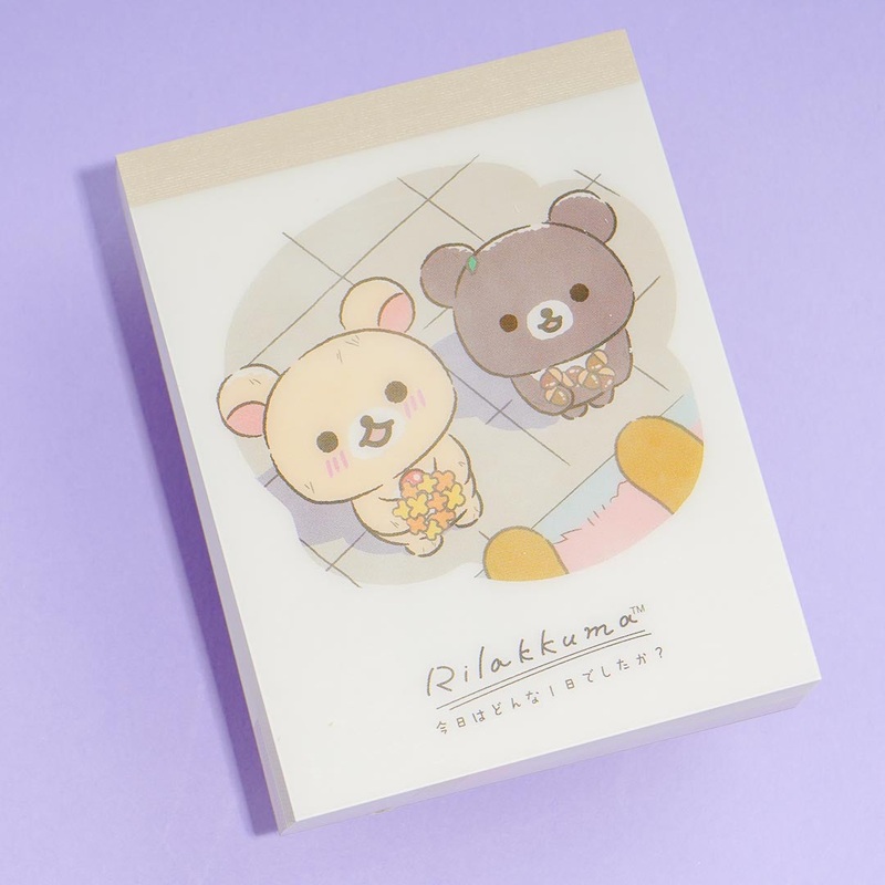 Rilakkuma Nature Mini Memo Pad