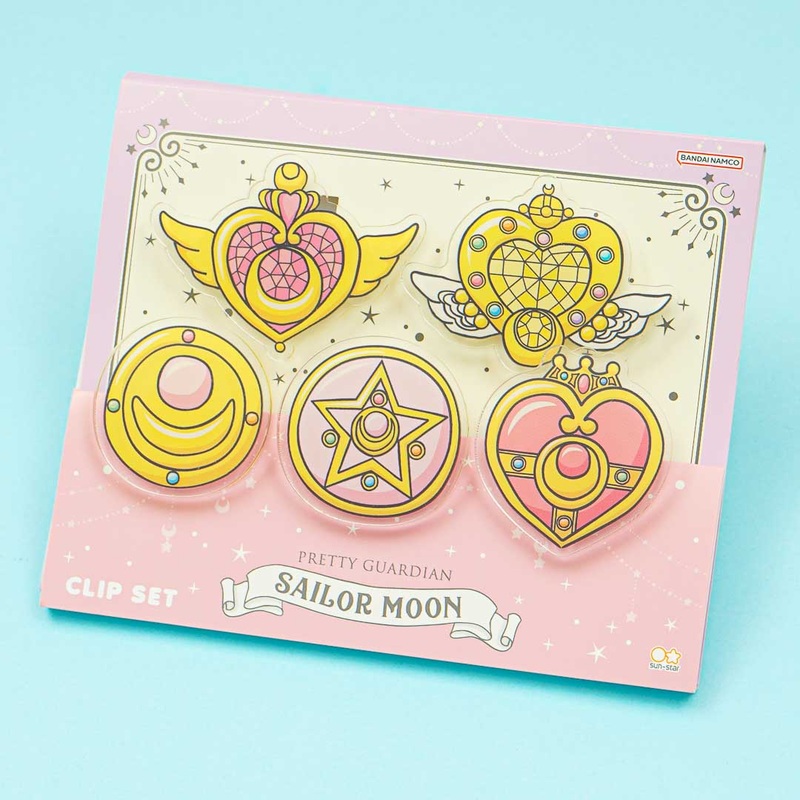 Sailor Moon Pretty Guardian Acrylic Clip Set