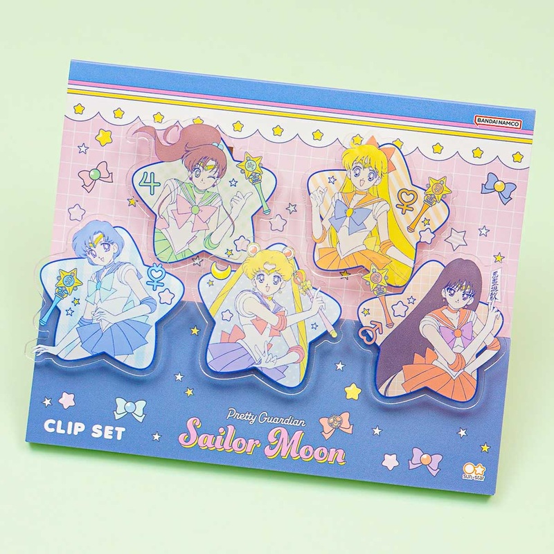Sailor Moon Transformation Acrylic Clip Set