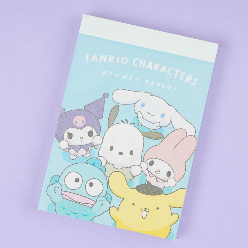 Sanrio Characters Ne Ne Dakko Mini Memo Pad