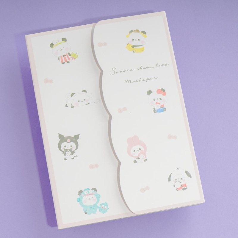 Sanrio Characters x Mochi Mochi Panda & Ribbon Memo Pad