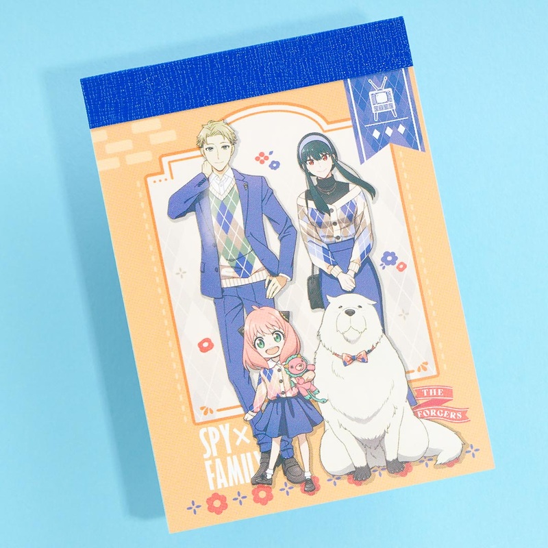 Spy x Family The Forgers Mini Memo Pad