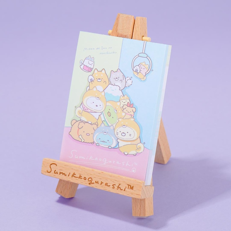 Sumikko Gurashi Doggy Memo Pad with Easel Stand