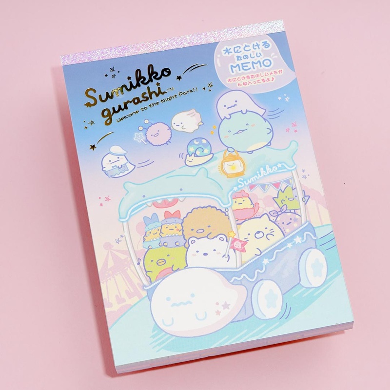 Sumikko Gurashi Ghost Night Park A6 Memo Pad