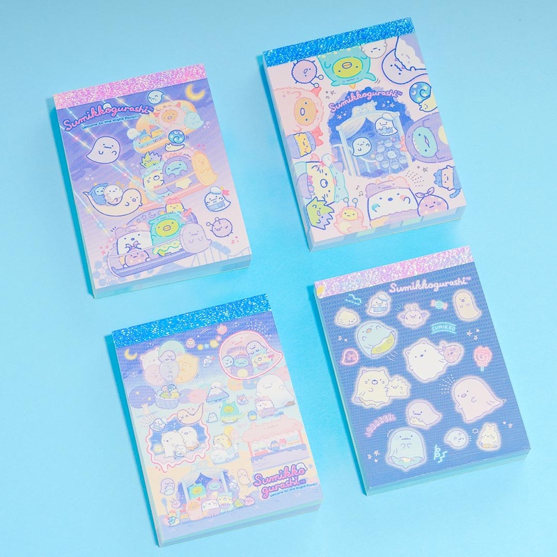 Sumikko Gurashi Ghost Night Park Memo Pad