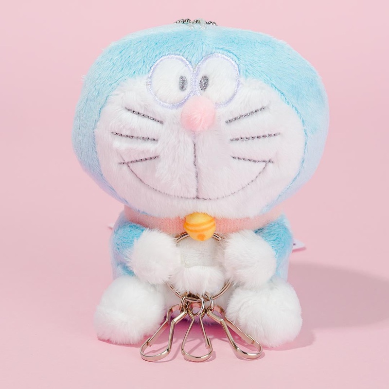 Doraemon Pastel Plushie With Keyholder - Medium