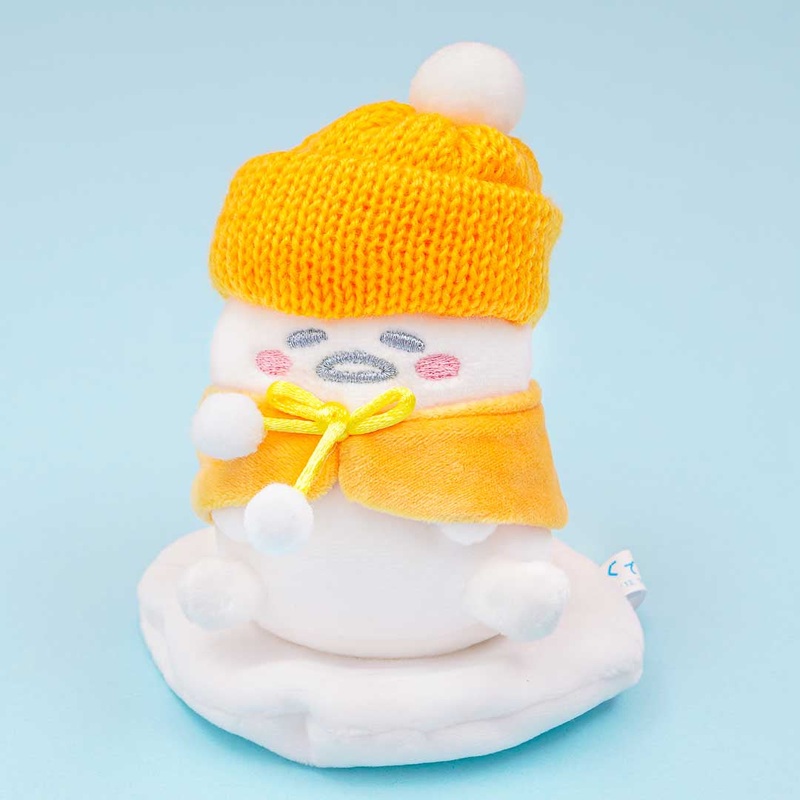 Gudetama Snowman Munyugurumi Plushie - Medium