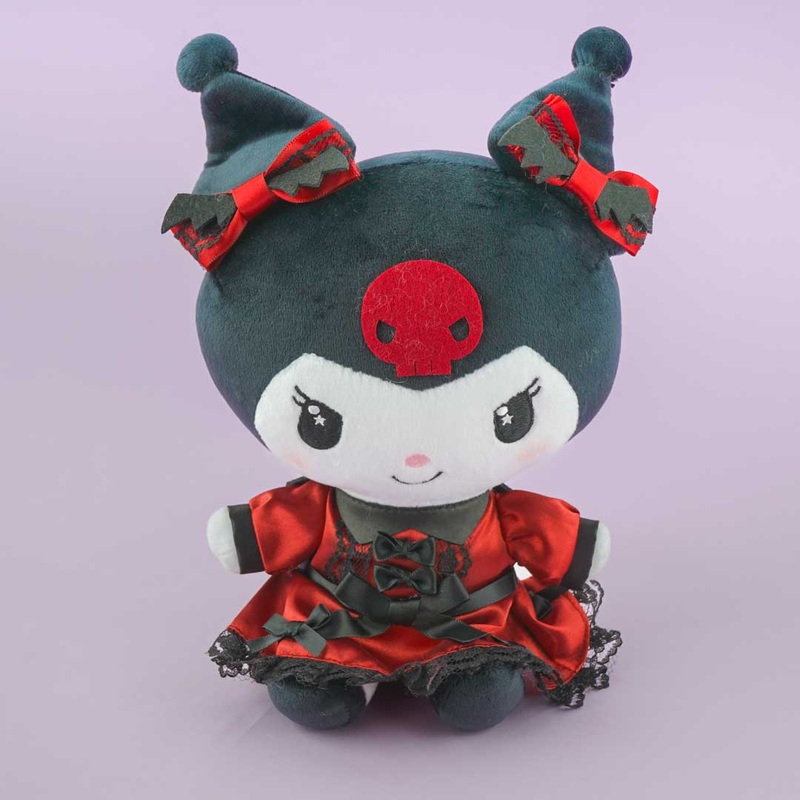 Kuromi Lolita Red Dress Plushie - Mini