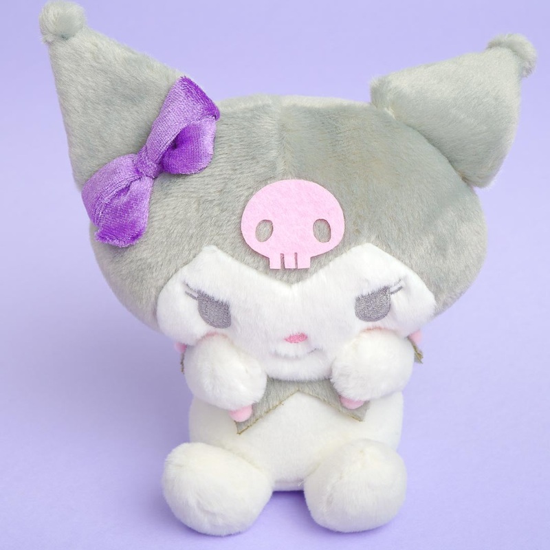 Kuromi Shy Blushing Plushie - Medium