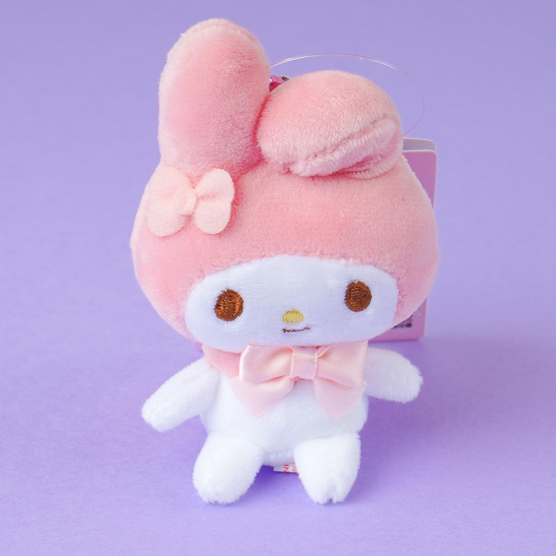 My Melody Plushie Charm With Heart Carabiner - Mini