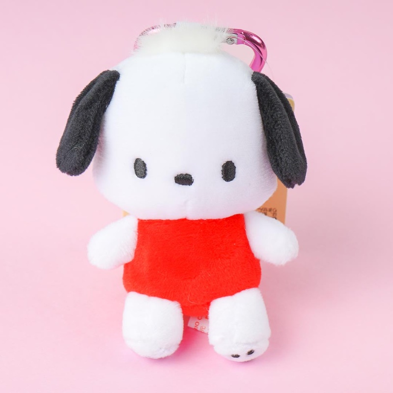 Pochacco Plushie Charm With Heart Carabiner - Mini