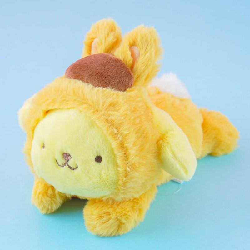 Pompompurin Fluffy Rabbit Plushie - Medium