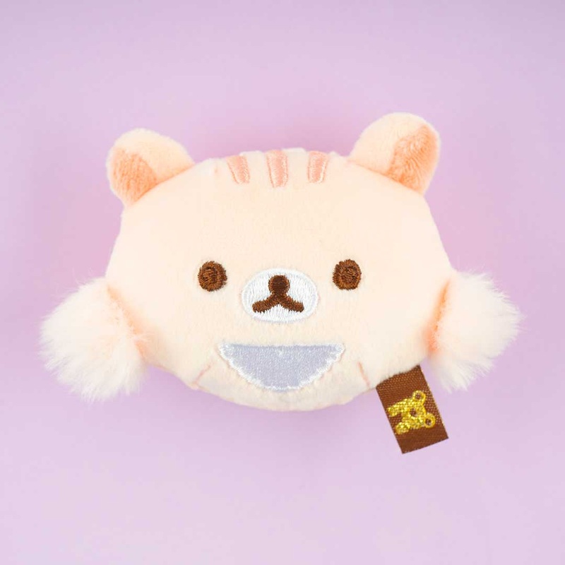 Rilakkuma Face Plushie - Sakura Squirrel / Mini