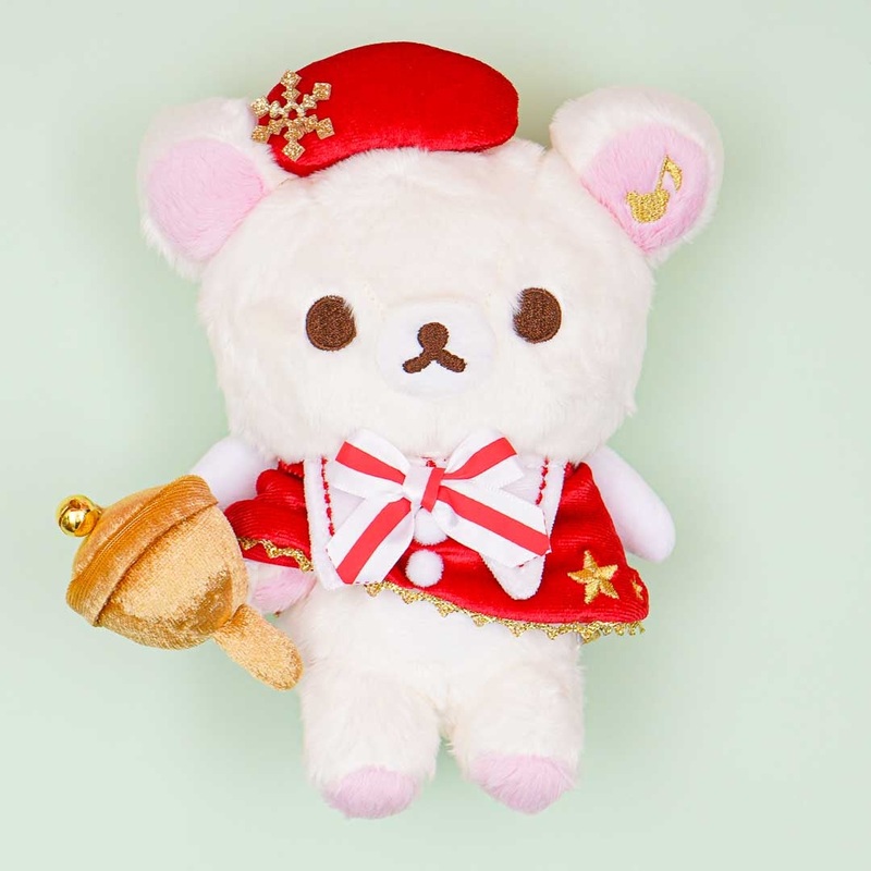 Rilakkuma Harmony Christmas Plushie - Korilakkuma / Medium