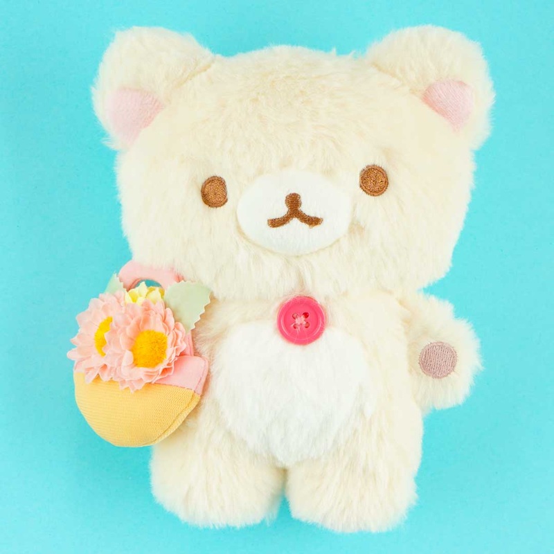 Rilakkuma Relax Marche Plushie - Korilakkuma / Medium