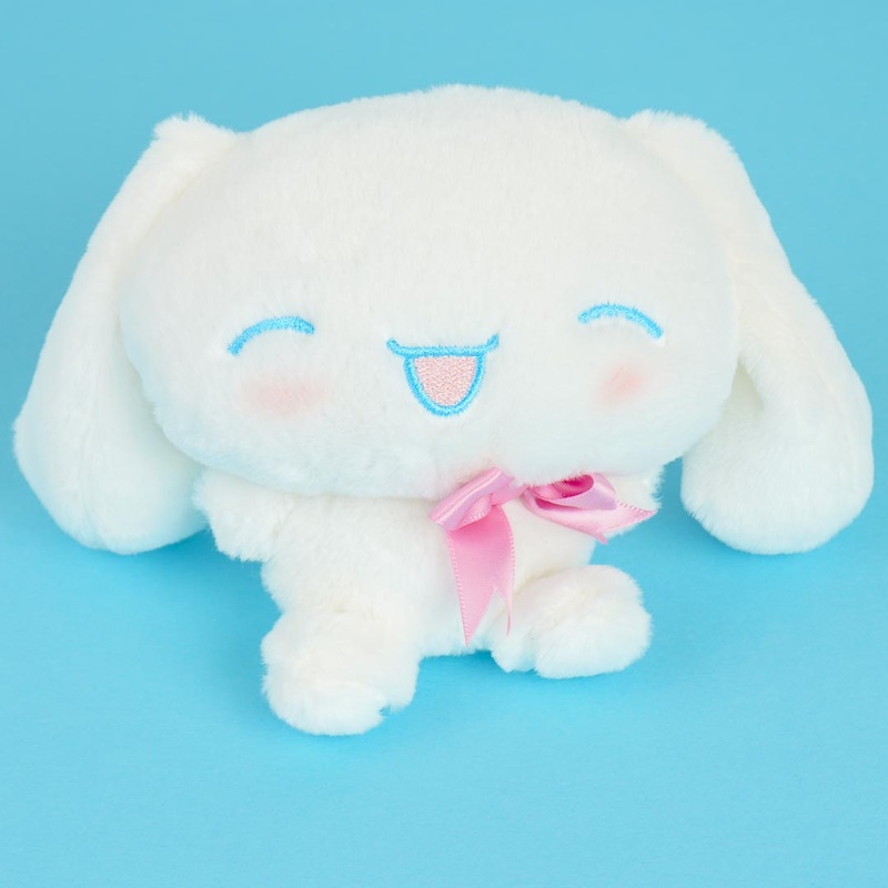 Cinnamoroll Happy Fluffy Plushie - Medium
