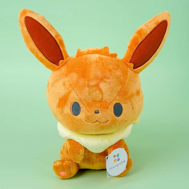 Pokemon Monpoke Plushie - Eevee / Big