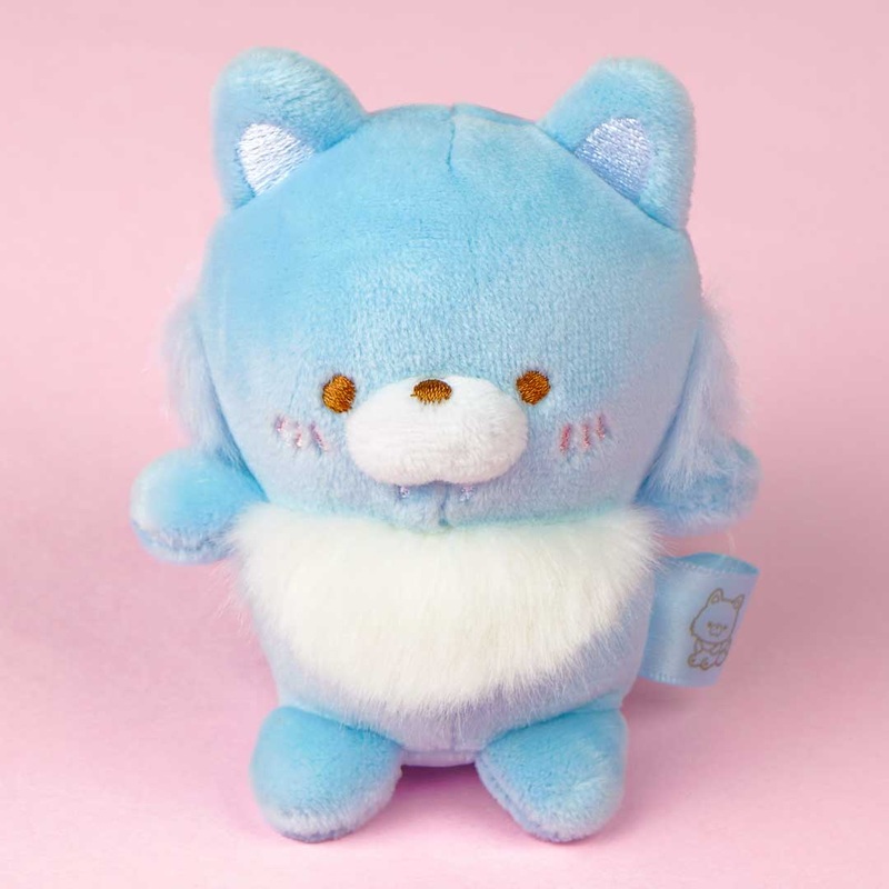Rilakkuma's Friends Chubby Tenori Plushie - Aoikoookami / Mini