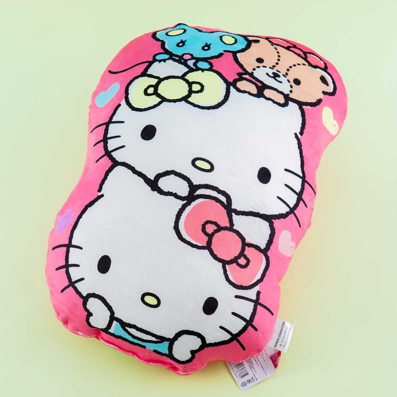 Sanrio Characters Mochimochi Cushion - Hello Kitty & Friends