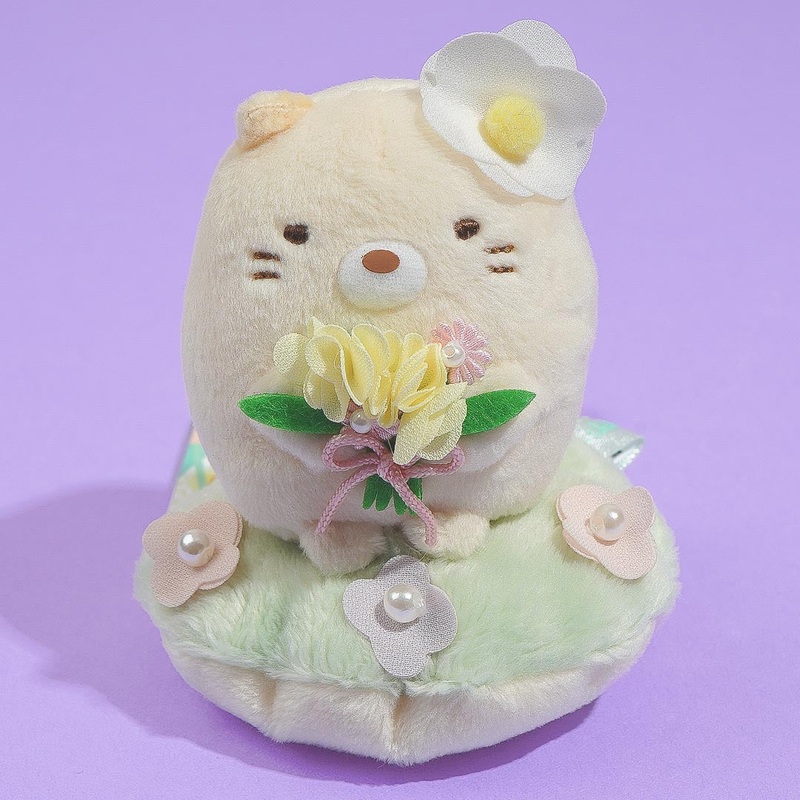 Sumikko Gurashi Fairy Flower Garden Plushie - Neko / Mini
