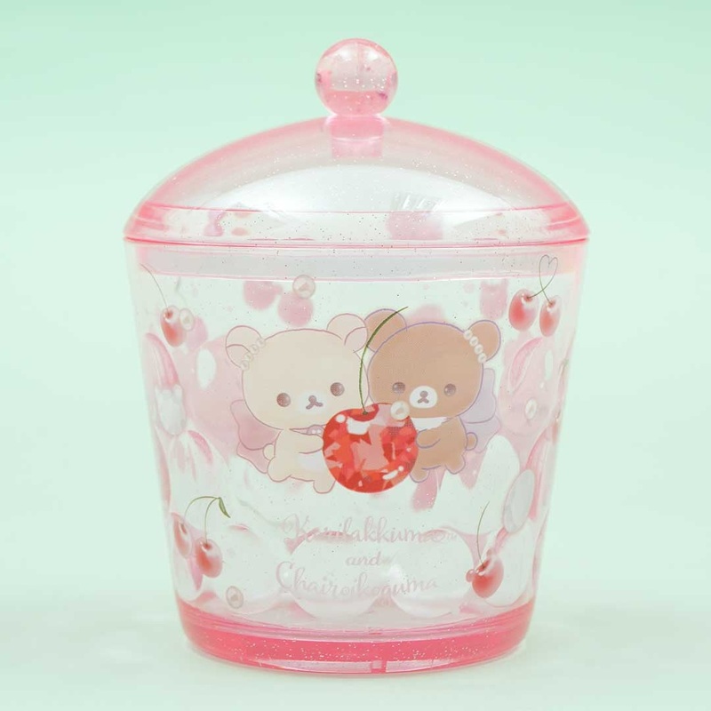 Korilakkuma x Chairoikoguma Sharing Korikogu Jewel Cherry Canister
