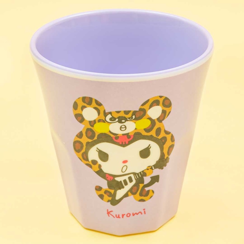 Kuromi Cheetah Melamine Cup
