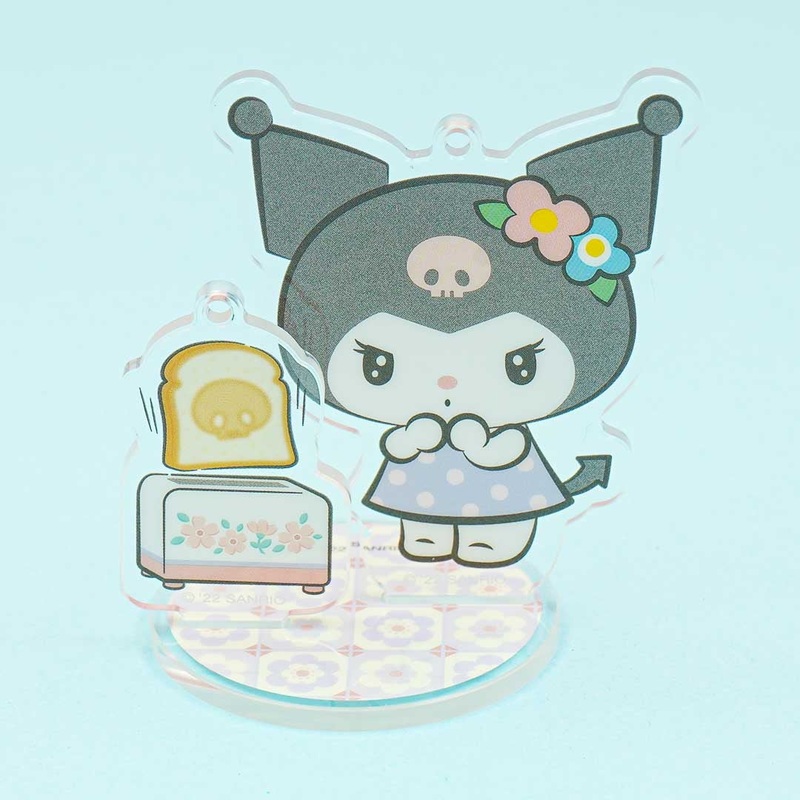 Kuromi Toaster Time Acrylic Stand & Charm