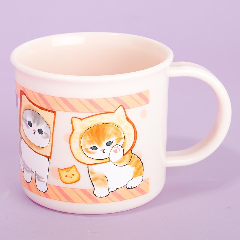 Mofusand Cat Bread Plastic Cup