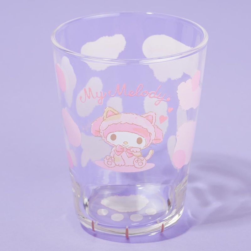 My Melody Cat Foot Glass
